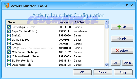 activity launcher
